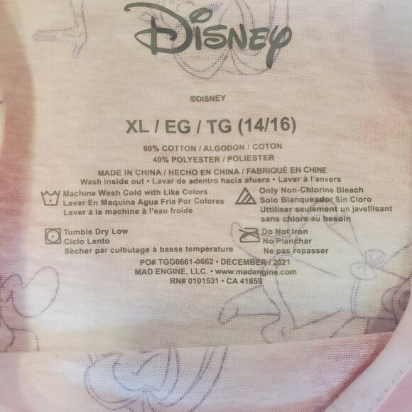 Disney The Proud Family Girls Dress Pink Size XL Cotton Disney Dress - Picture 2 of 12